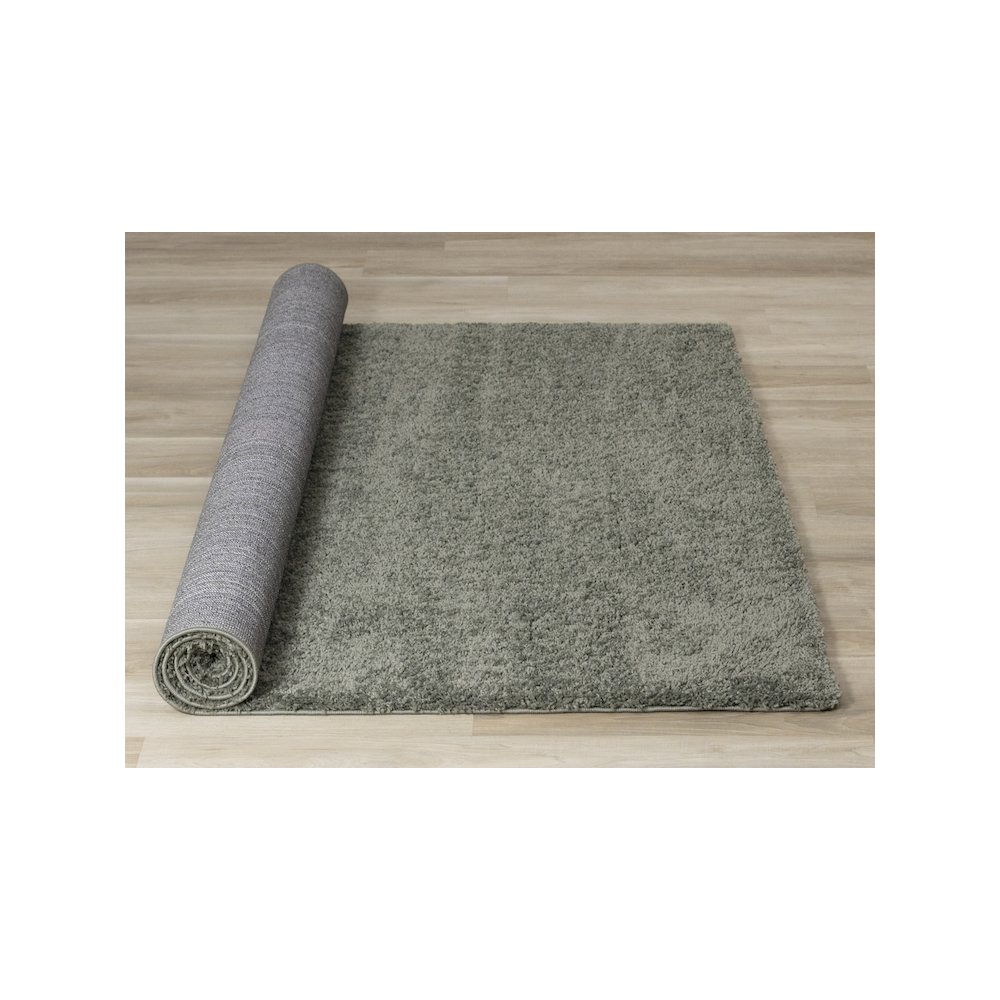 Palmer Soft Sage Green Shag Rug, 7'10" x 10'6". Picture 8