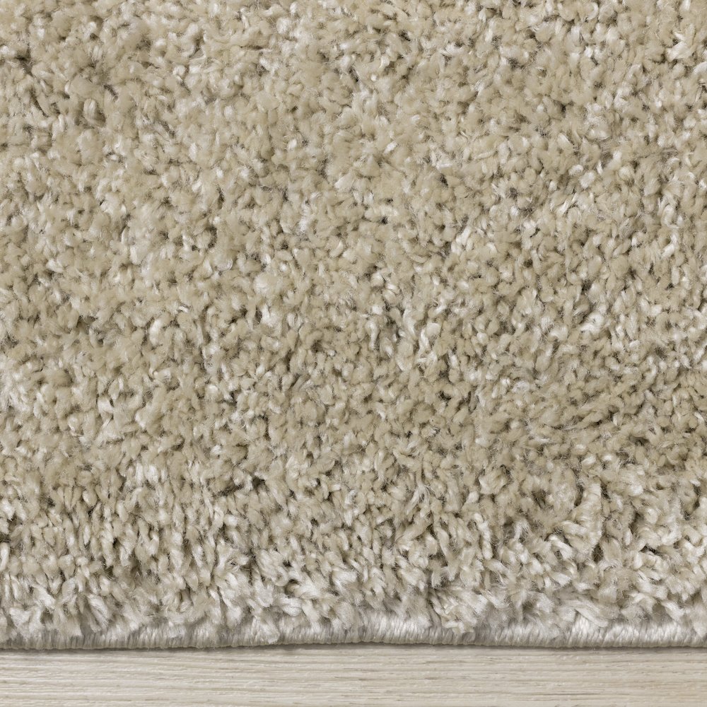 Palmer Soft Beige Neutral Shag Rug, 7'10" x 10'6". Picture 10