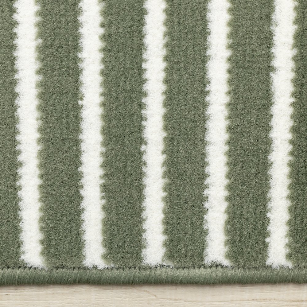 Green 5x7 Arches Rug, Modern Geometric Rug for Living or Bedroom. Picture 10