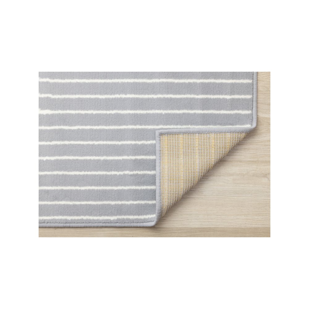 Gray and White 6x9 Rug, Modern Geometric Rug Styled as Neutral Area Carpet. Picture 7