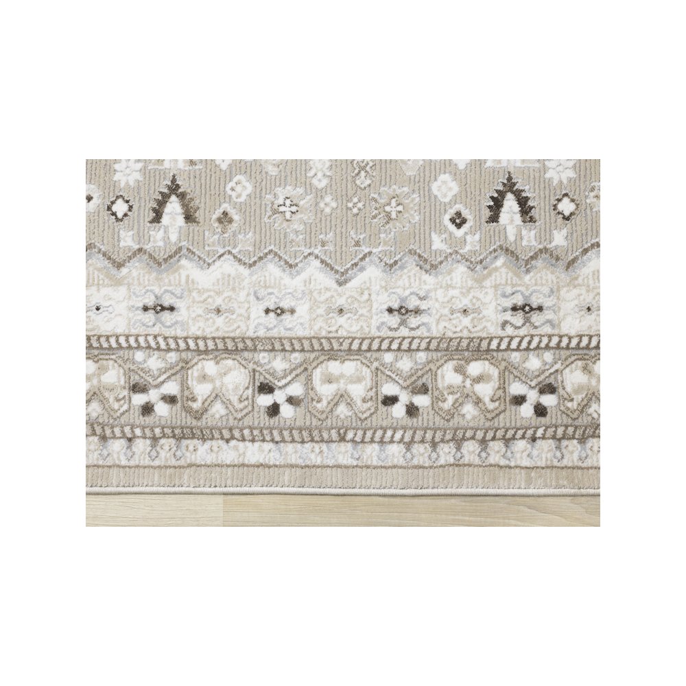 Layla Elegant Traditional Beige Area Rug, 5'3" x 7'7". Picture 9
