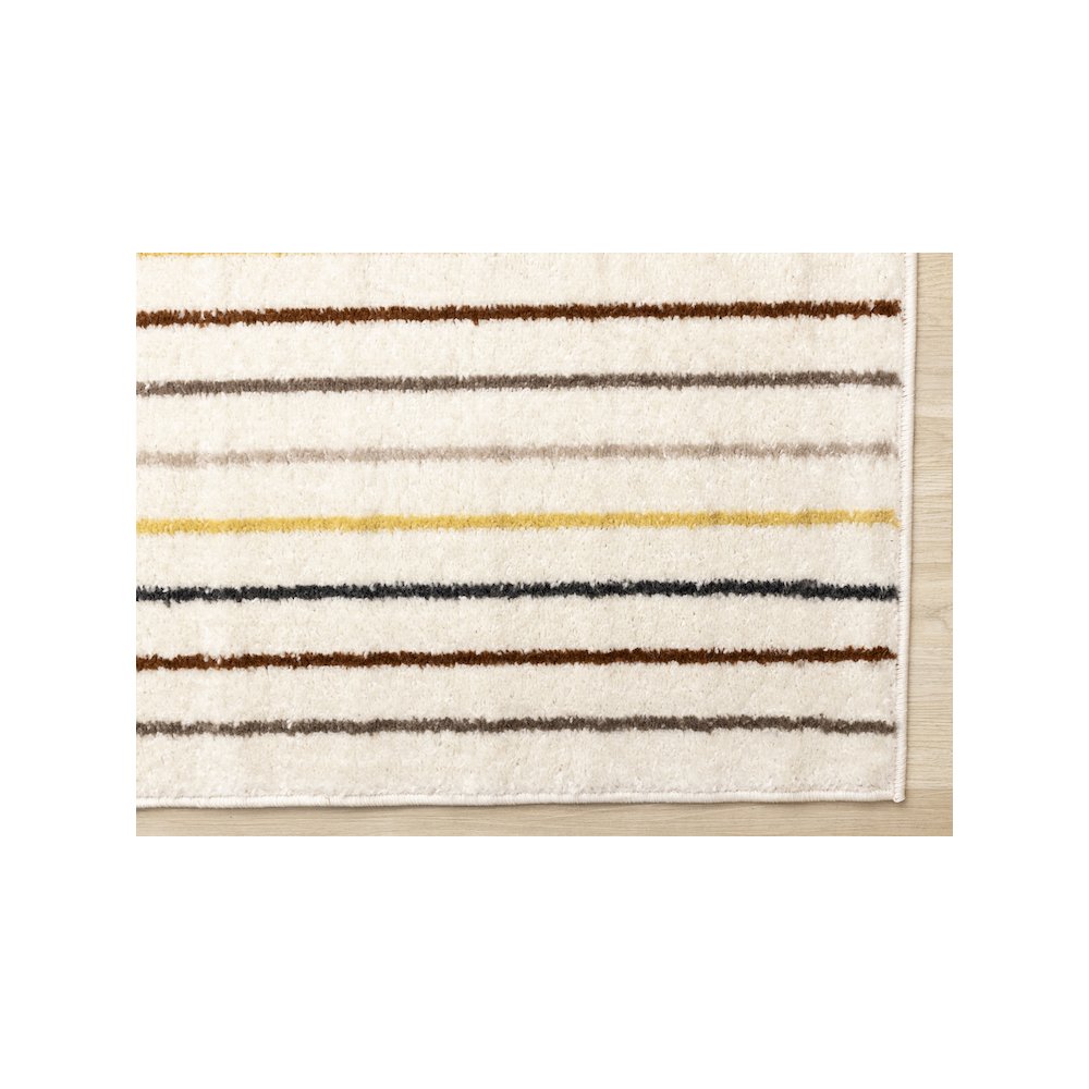 Maui Double Rainbow Multi-Colored Indoor Rug, 5'3" X 7'7". Picture 6