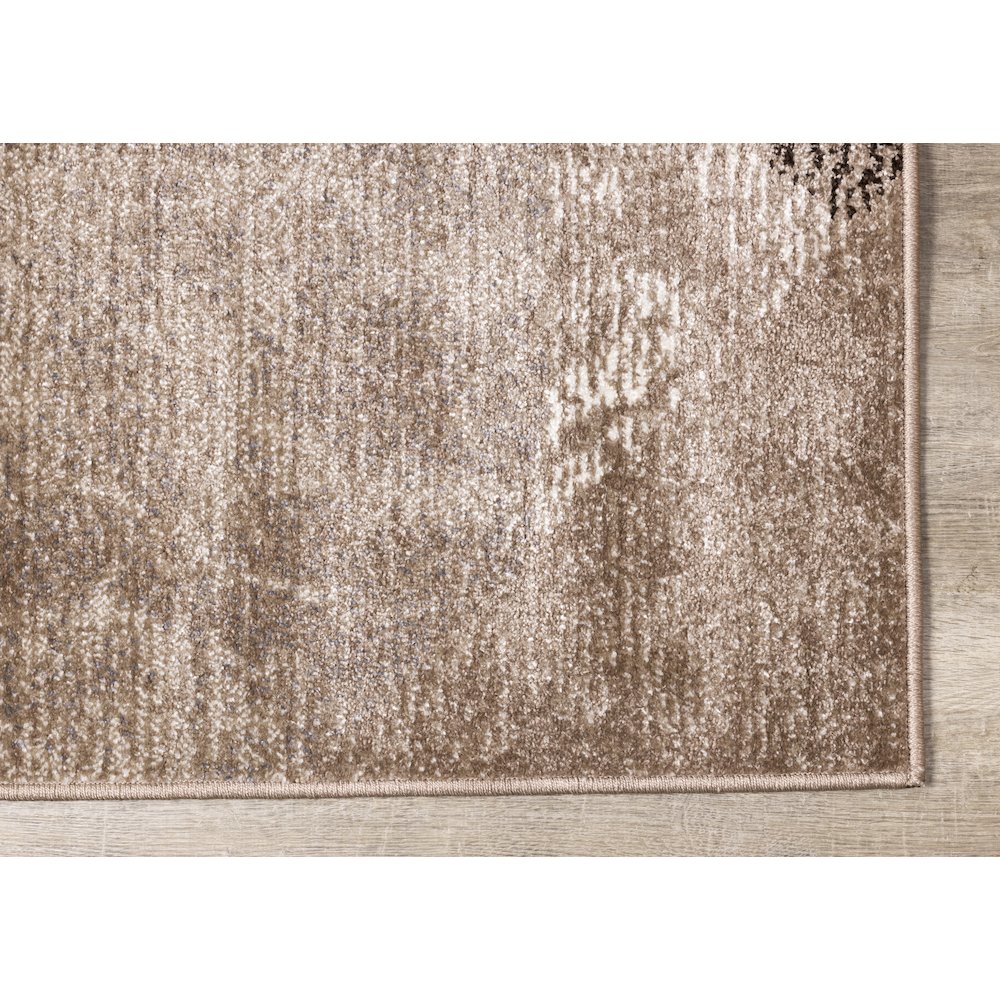 Distressed Carpet for Bedroom, Modern 5x7 Geometric Rug for Living Room. Picture 6