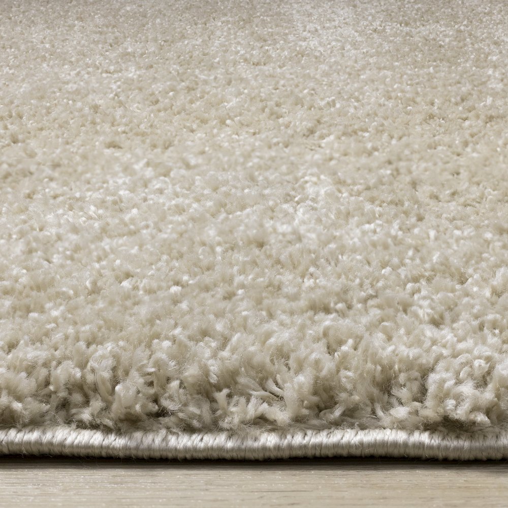 Palmer Soft Beige Neutral Shag Rug, 3'11" x 5'11". Picture 5