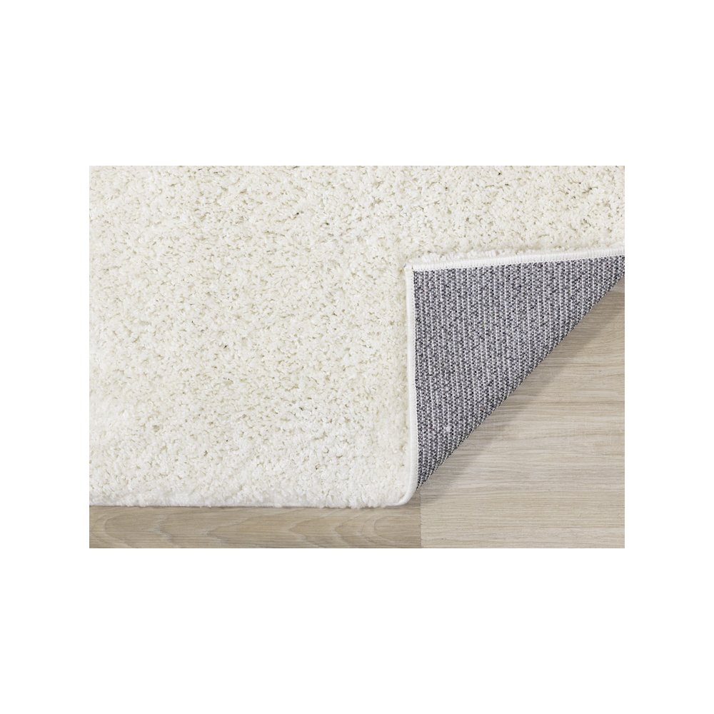 Palmer Soft White Neutral Shag Rug, 3'11" x 5'11". Picture 7