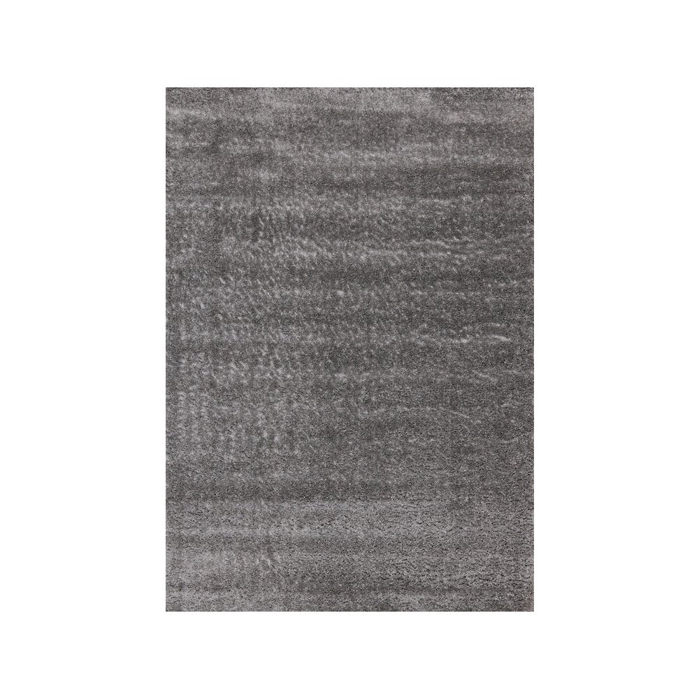 Palmer Soft Dark Grey Neutral Shag Rug, 3'11" x 5'11". Picture 1