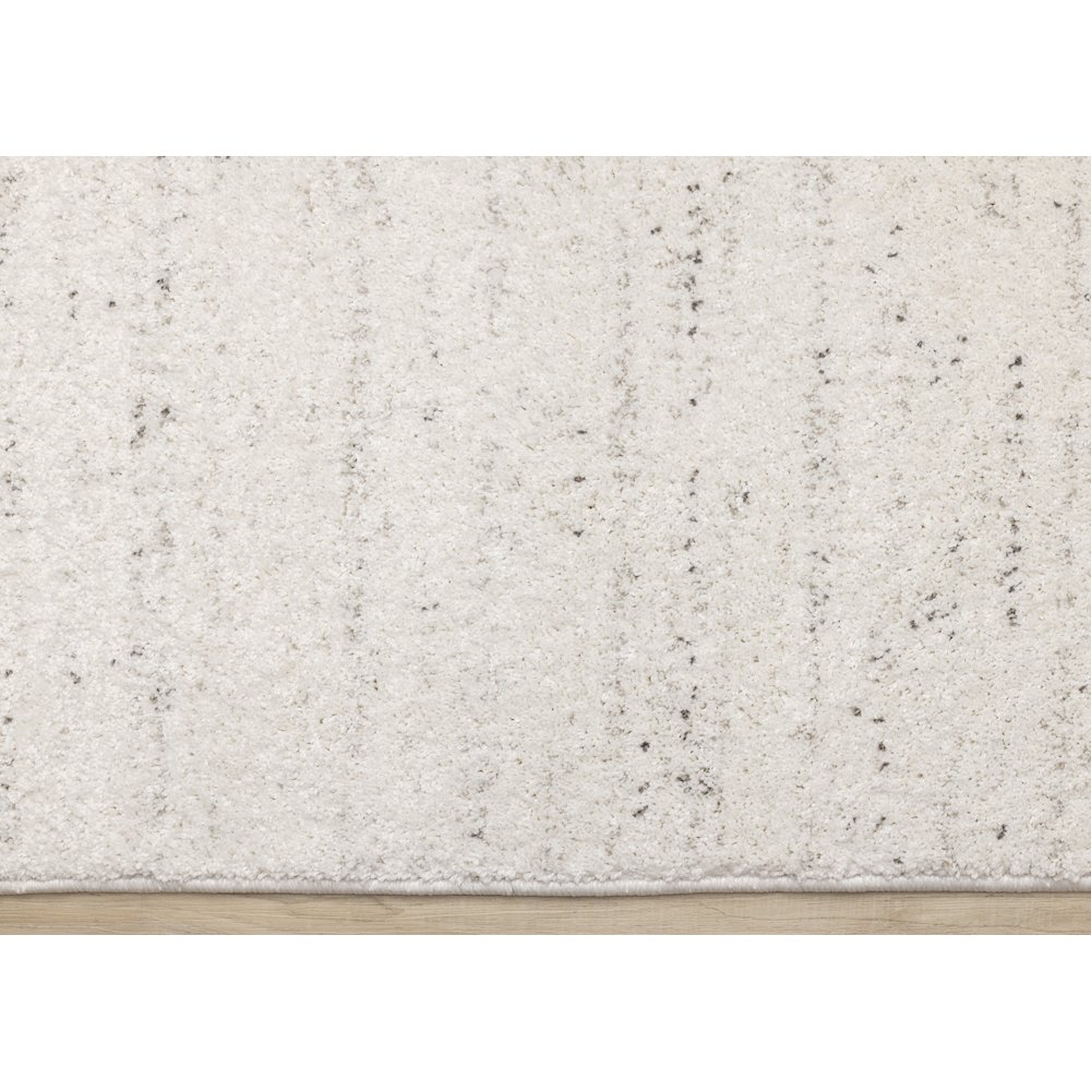 Sakura White Grey Speckled Area Rug, 5'3" x 7'7". Picture 9