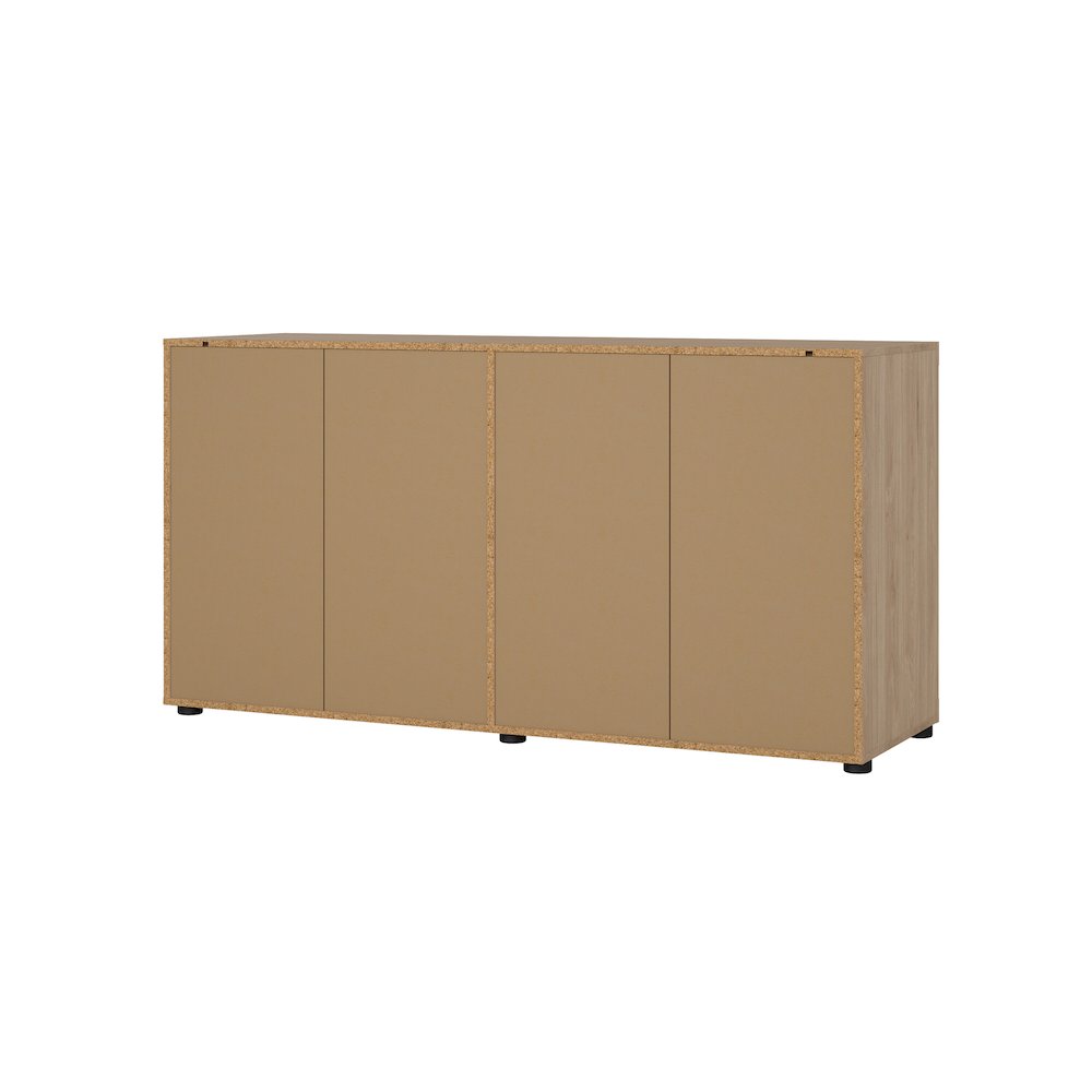Mira 6 Drawer Double Dresser, Jackson Hickory. Picture 3