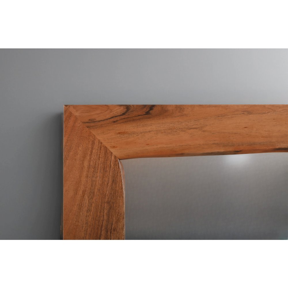 Oren 72" Live Edge Solid Wood Accent Mirror. Picture 8