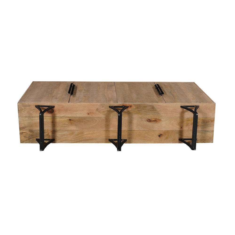 Lennox 4-door Geometric Pattern Solid Wood Sideboard. Picture 7