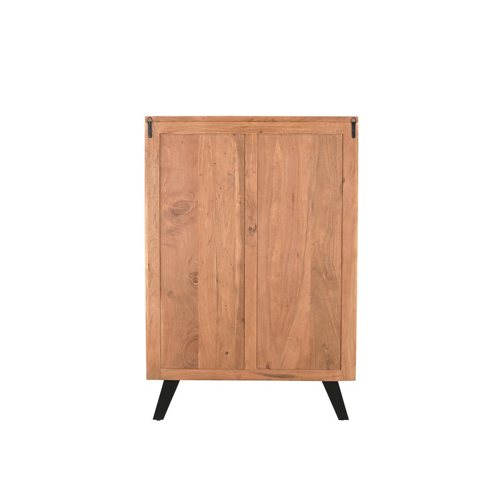 Ferris 5-drawer Live Edge Solid Wood Chest. Picture 7