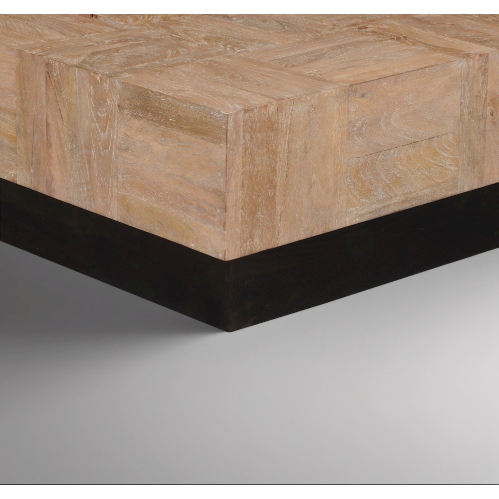 Reed Solid Wood Coffee Table. Picture 10