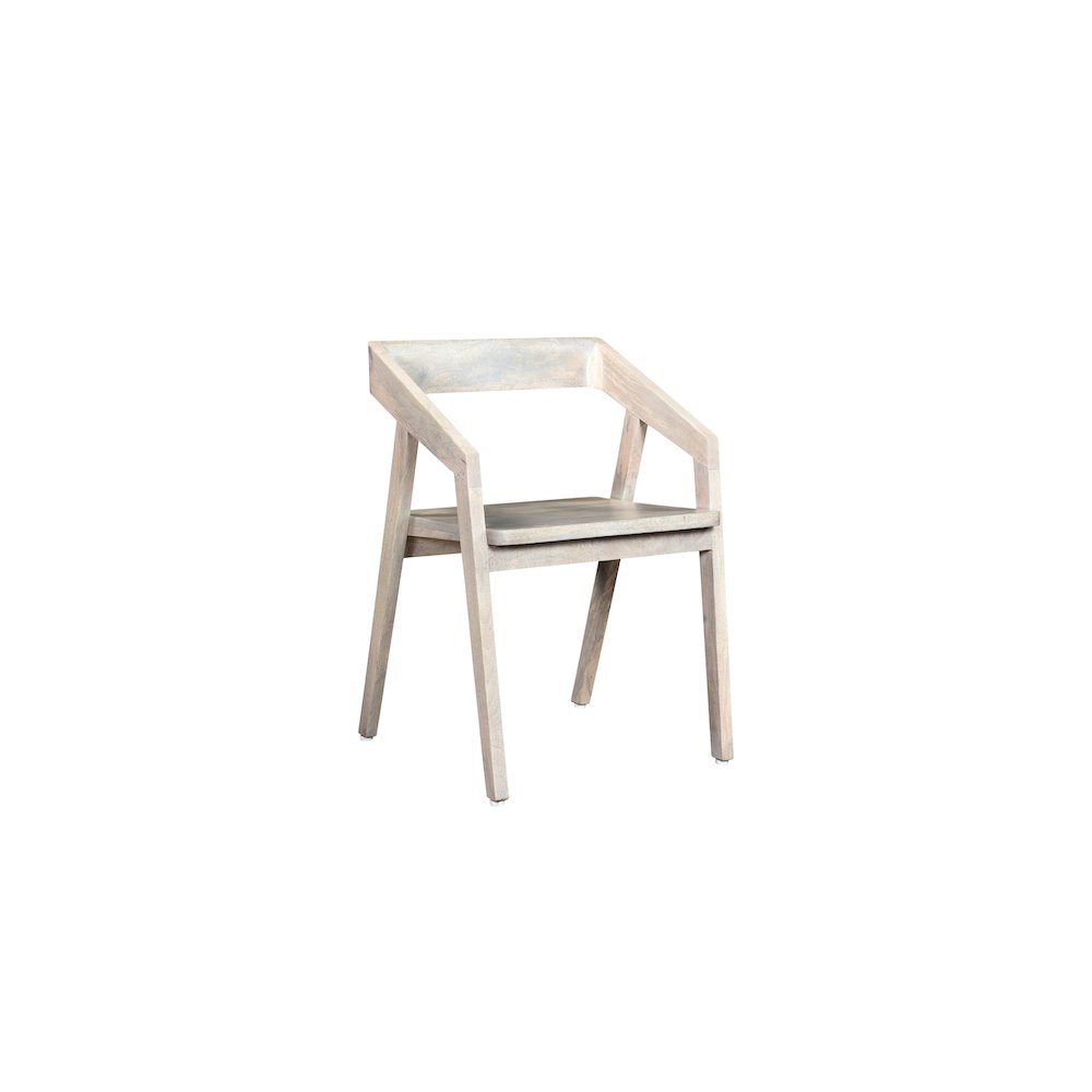Reed Solid Wood Armchair. Picture 1