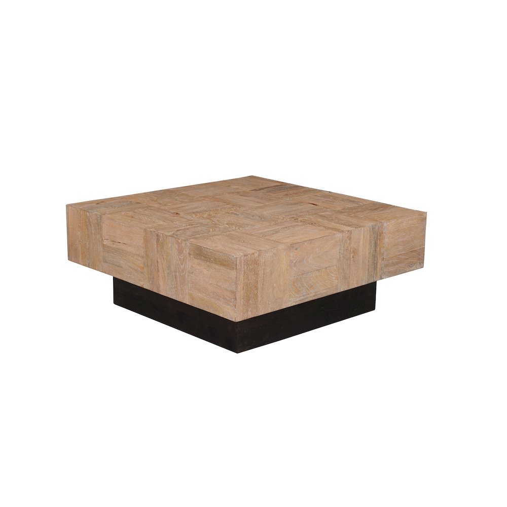 Reed 2-piece Solid Wood Living Room Table Set. Picture 2