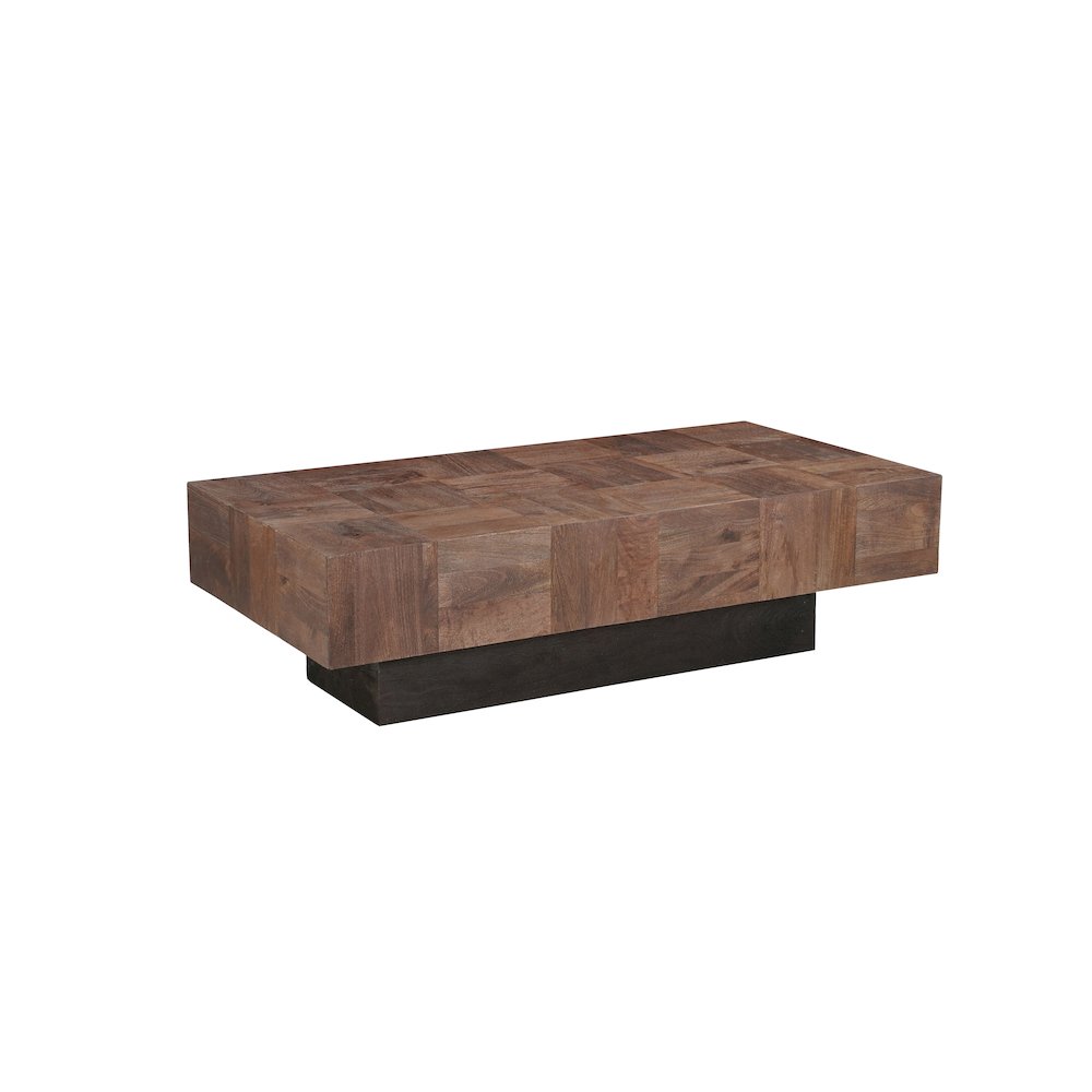 Reed 2-piece Solid Wood Living Room Table Set. Picture 2