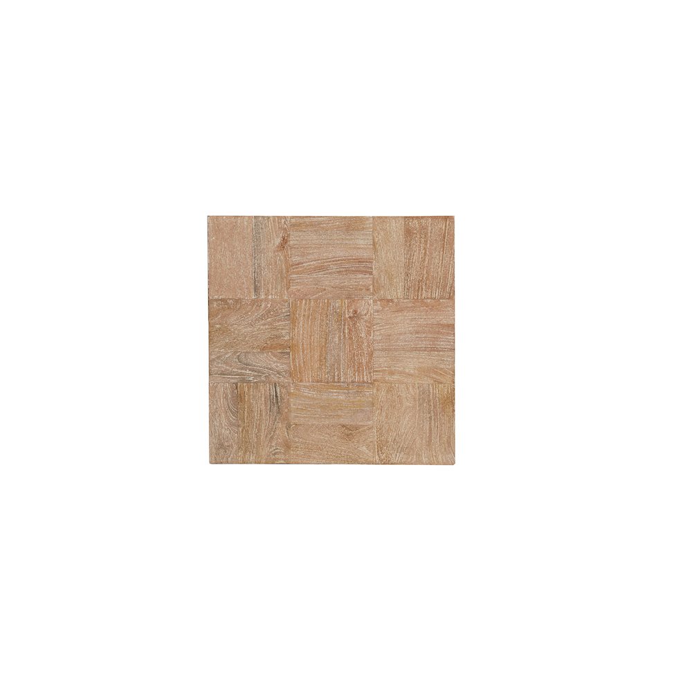 Reed Solid Wood End Table. Picture 4