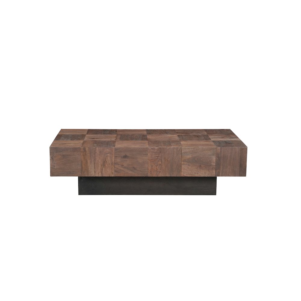 Reed Solid Wood Coffee Table. Picture 2