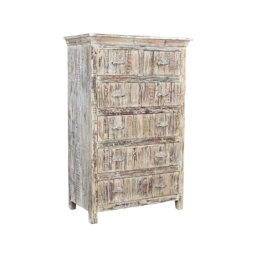Prescott 6-drawer Solid Wood Chest. Picture 1