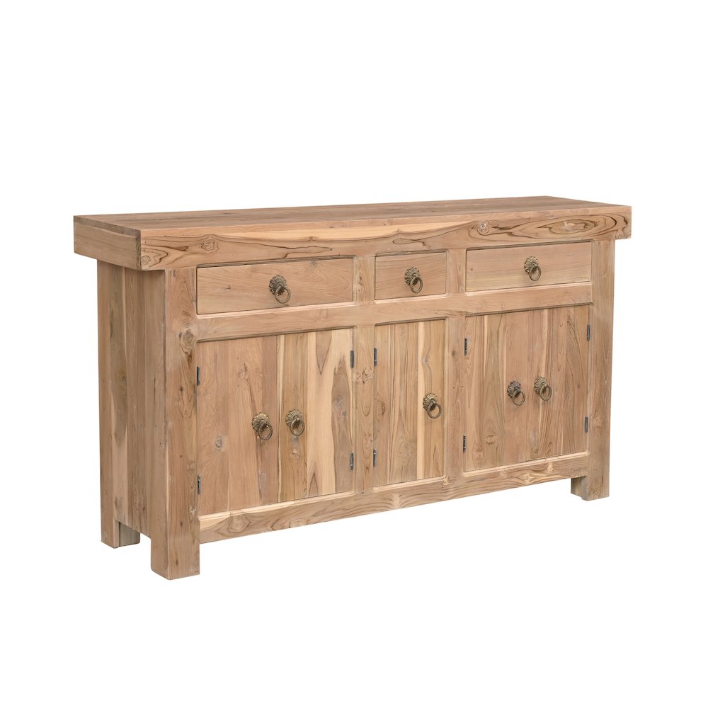 Grayson 3-drawer 5-door Solid Wood Sideboard. Picture 1