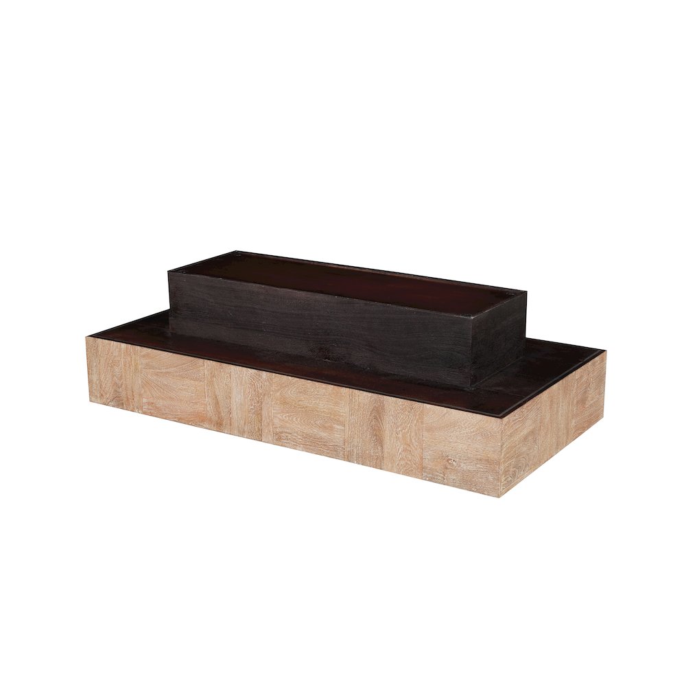 Reed Solid Wood Coffee Table. Picture 5