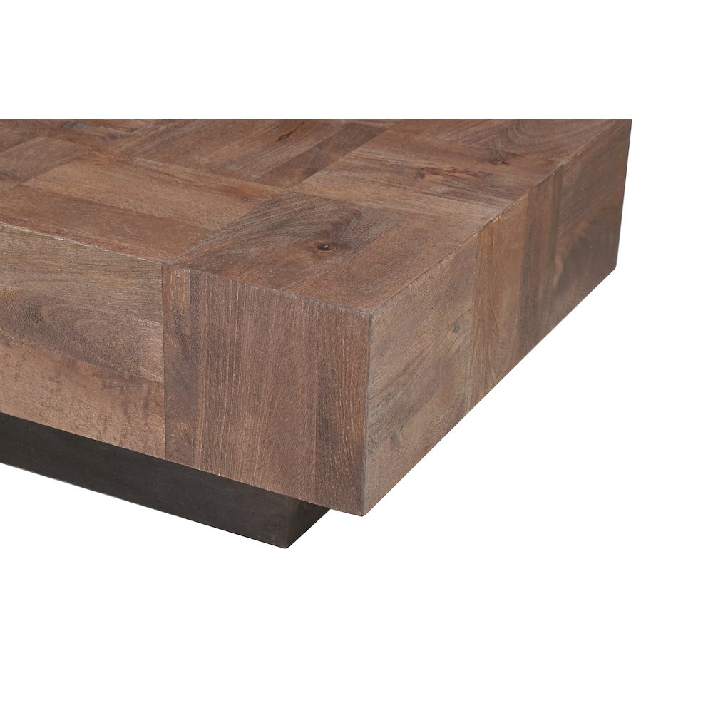 Reed 2-piece Solid Wood Living Room Table Set. Picture 5