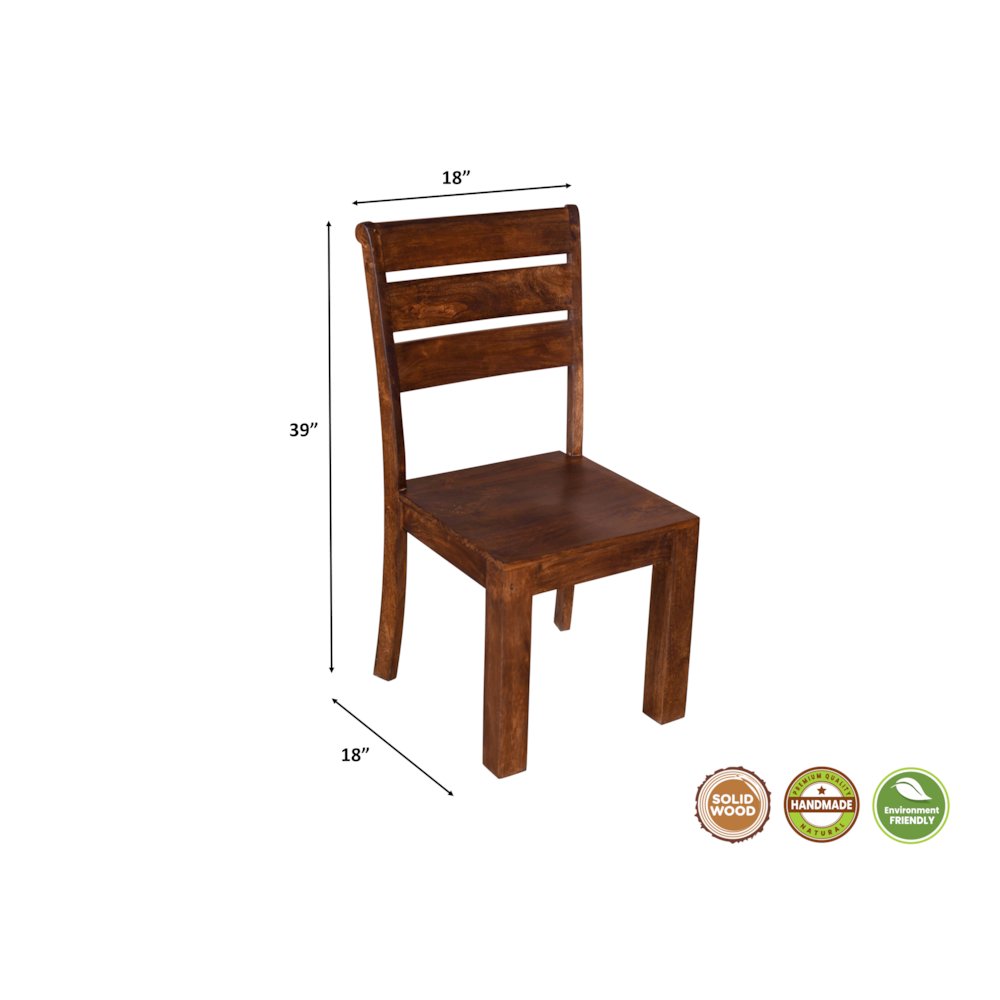 Adrien 5-piece Solid Wood Dining Set. Picture 9