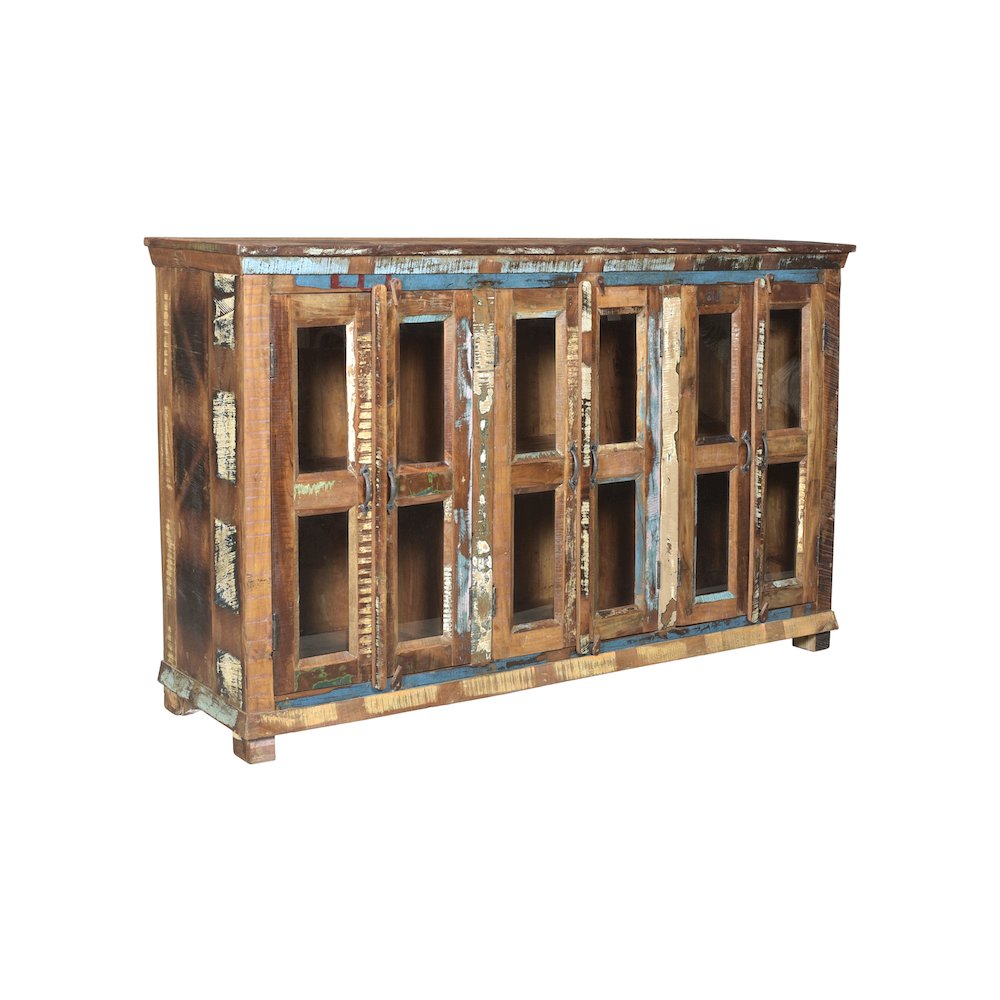 Prescott 6-door Solid Wood Sideboard. Picture 1