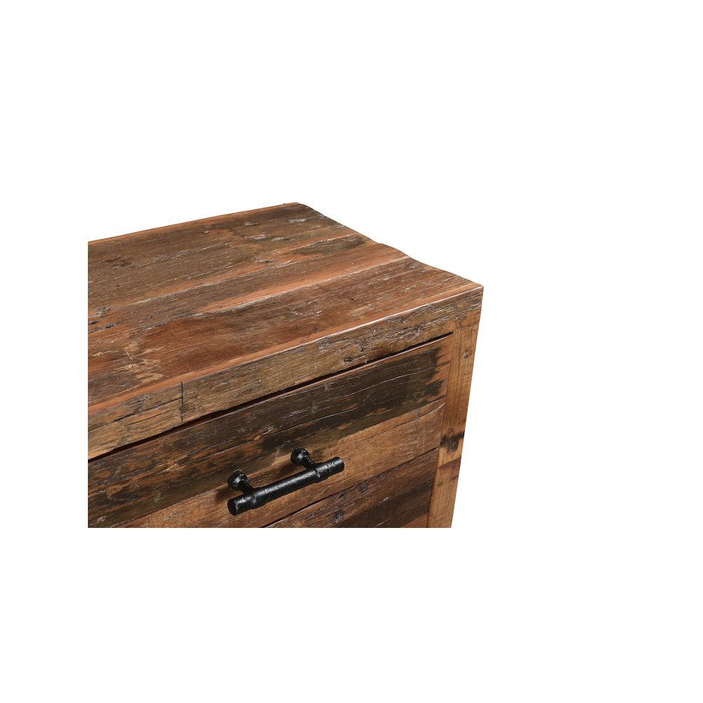 Hartley 3-drawer Solid Wood Nightstand. Picture 4