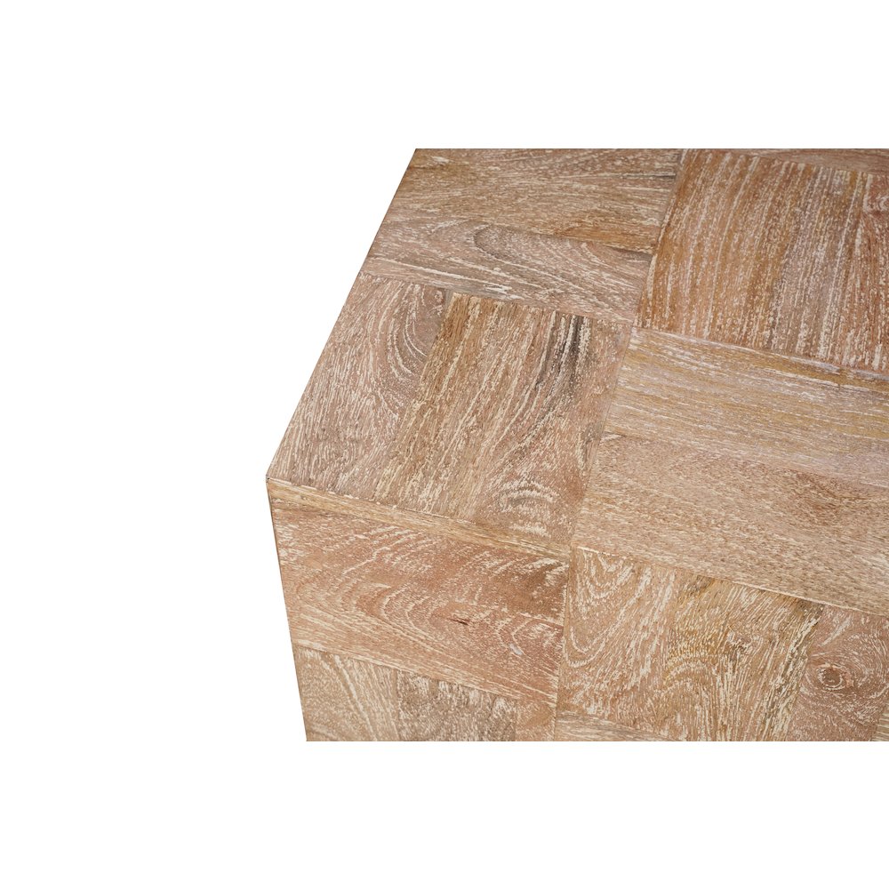 Reed 2-piece Solid Wood Living Room Table Set. Picture 9