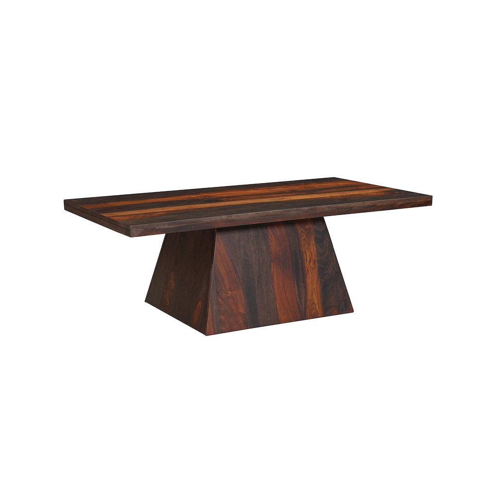Marin 3-piece Rectangular Solid Wood Living Room Table Set. Picture 5