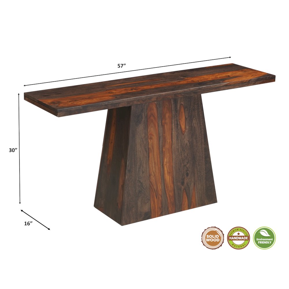 Marin 3-piece Rectangular Solid Wood Living Room Table Set. Picture 15