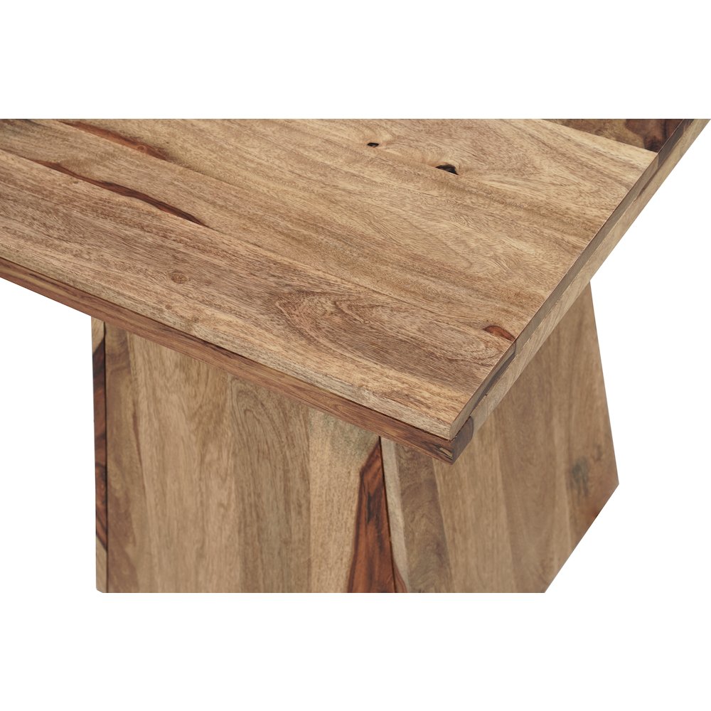 Marin 3-piece Rectangular Solid Wood Living Room Table Set. Picture 9
