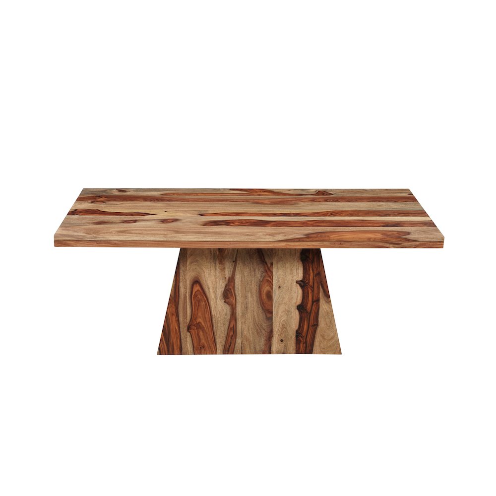 Marin 2-piece Modern Rectangular Solid Wood Living Room Table Set. Picture 7