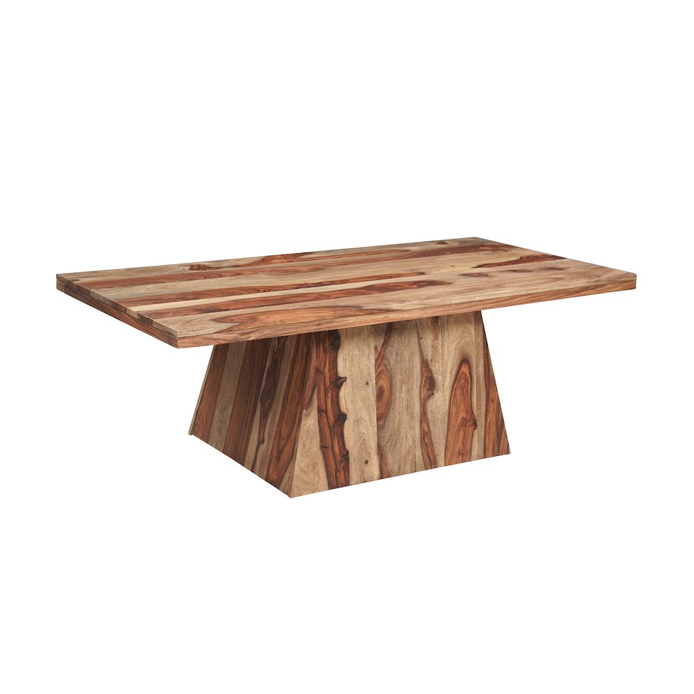Marin 2-piece Modern Rectangular Solid Wood Living Room Table Set. Picture 6