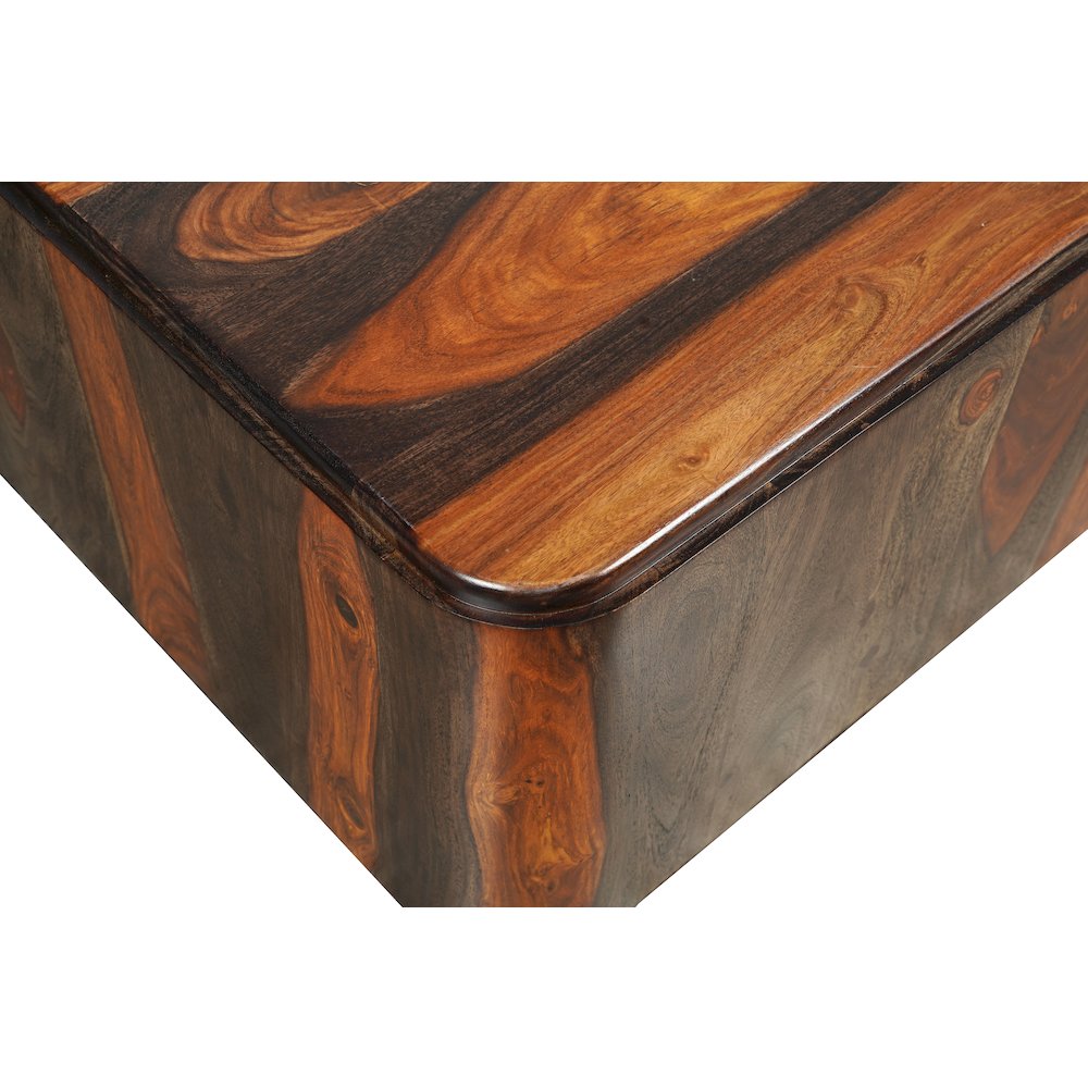 Marin 2-piece Rectangular Solid Wood Living Room Table Set. Picture 14