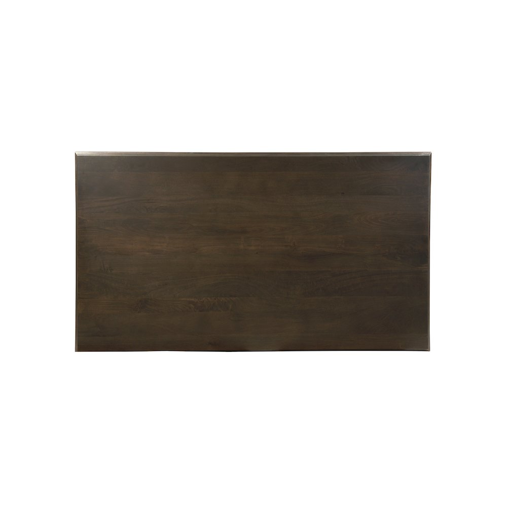 Adrien Solid Wood Rectangular Double Pedestal Dining Table. Picture 4