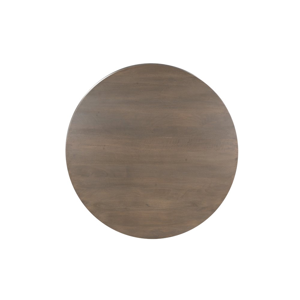 Adrien Solid Wood Round Pedestal Dining Table. Picture 4