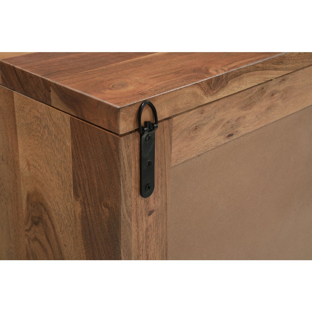 Linden Live Edge Solid Wood 6-drawer Dresser. Picture 11