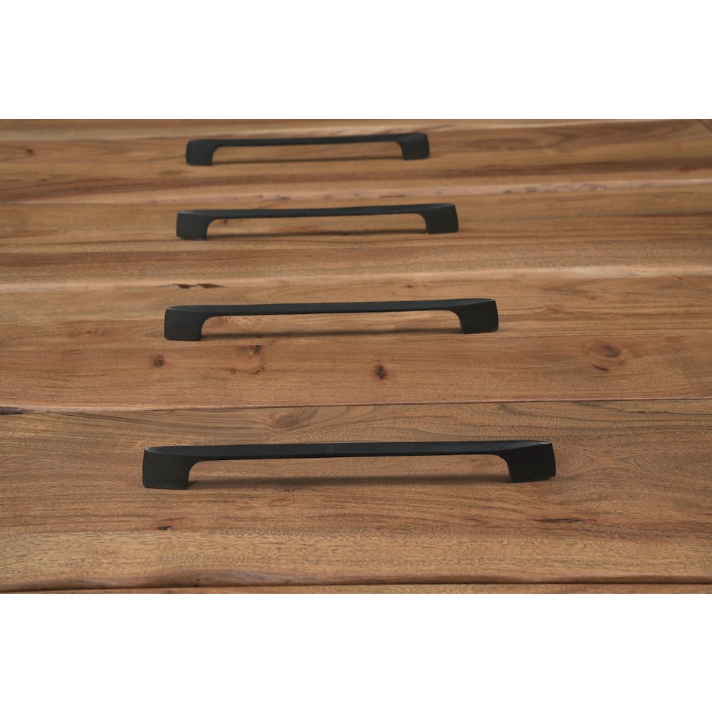 Linden Live Edge Solid Wood 5-drawer Chest. Picture 11