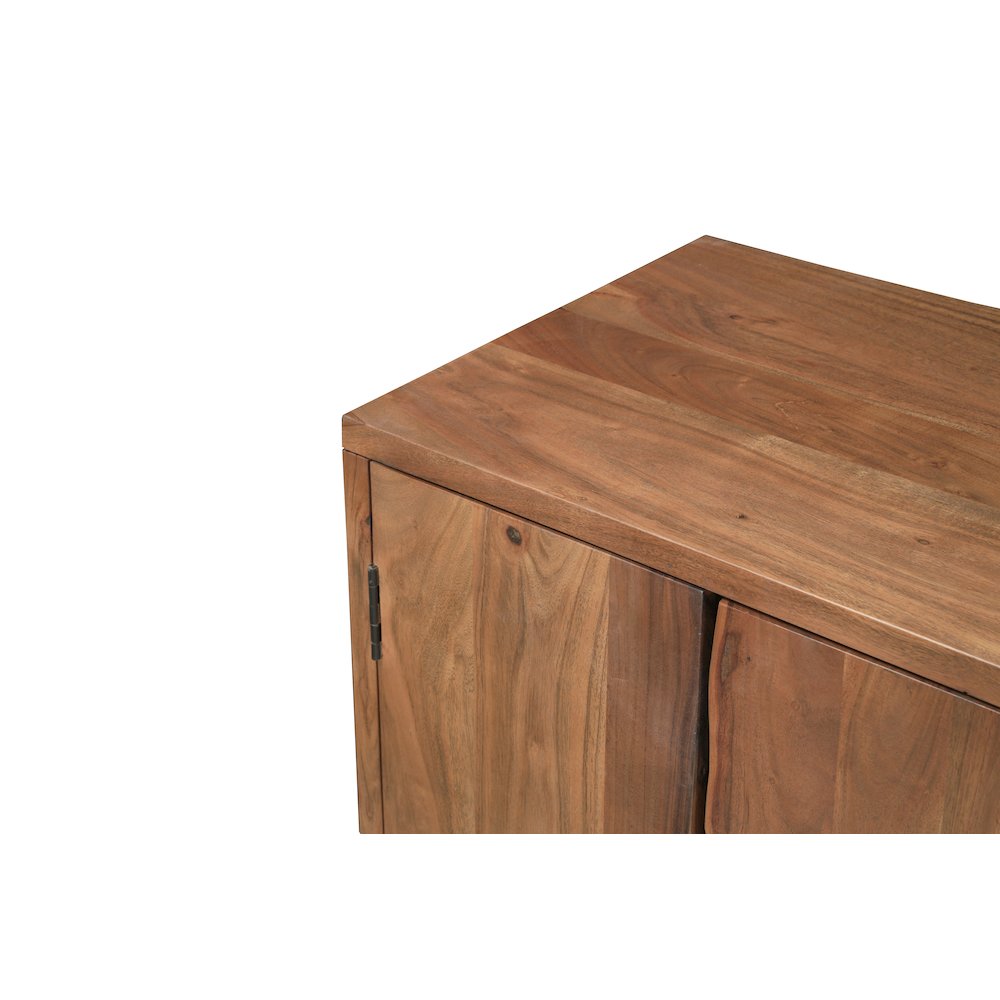 Linden Live Edge Solid Wood 6-door Sideboard. Picture 5