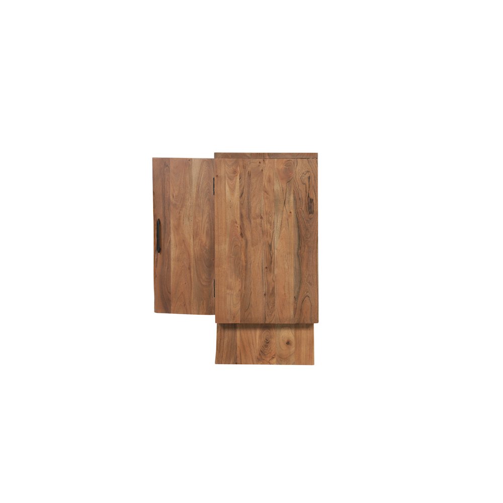Linden Live Edge Solid Wood 6-door Sideboard. Picture 4