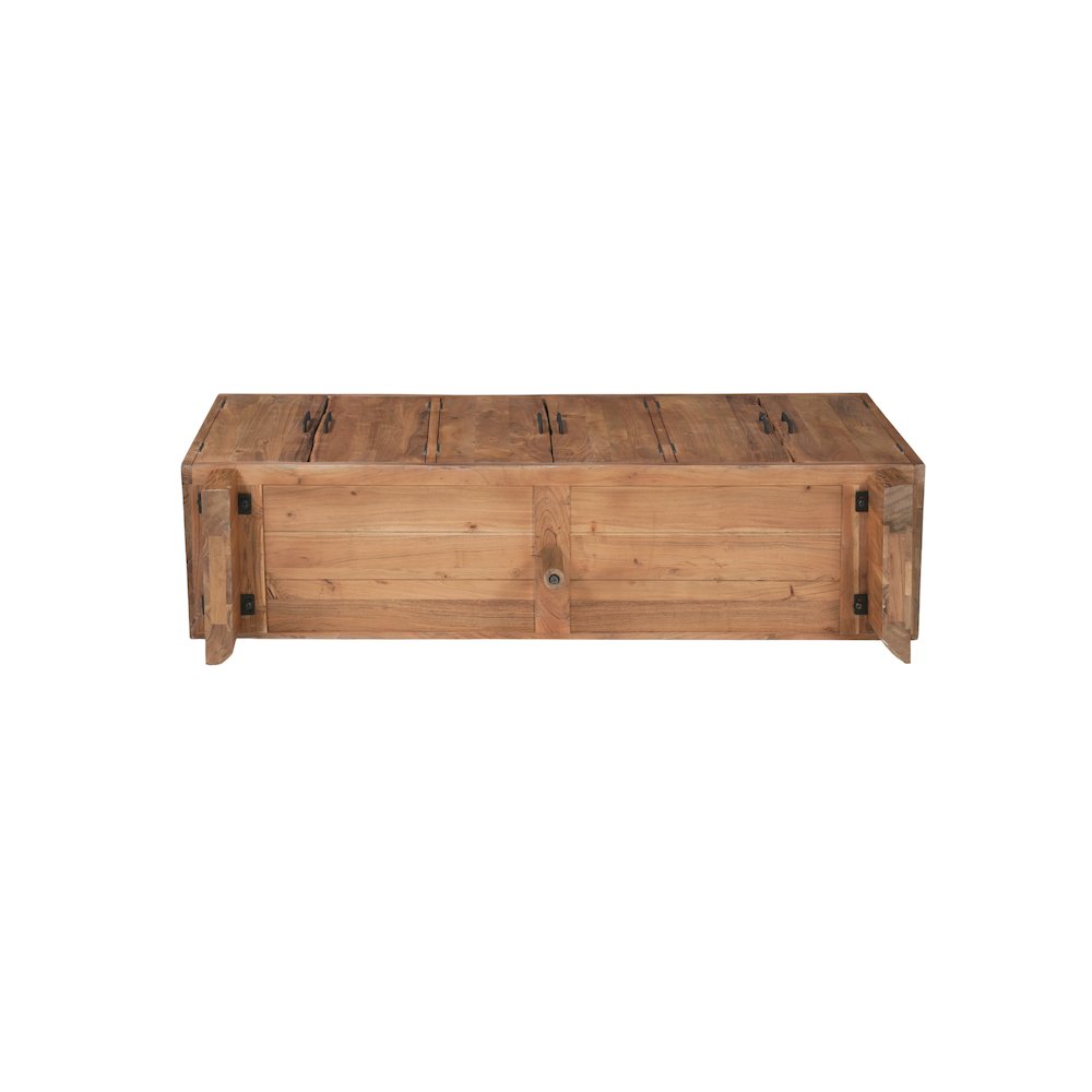 Linden Live Edge Solid Wood 6-door Sideboard. Picture 9