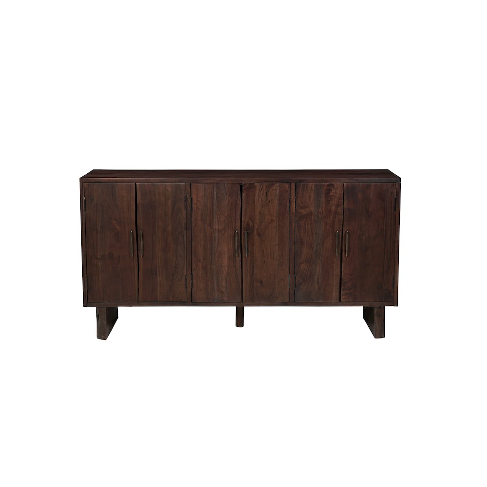 Linden Live Edge Solid Wood 6-door Sideboard. Picture 1