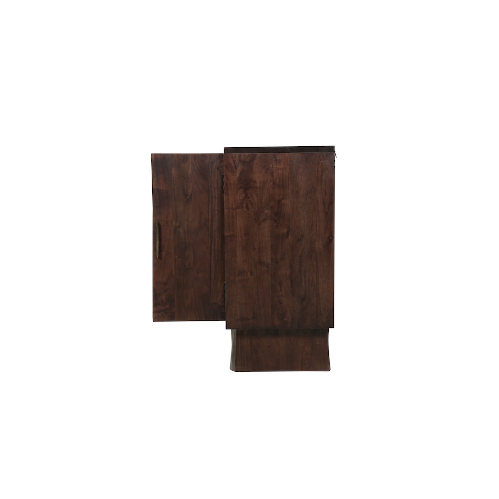 Linden Live Edge Solid Wood 6-door Sideboard. Picture 4
