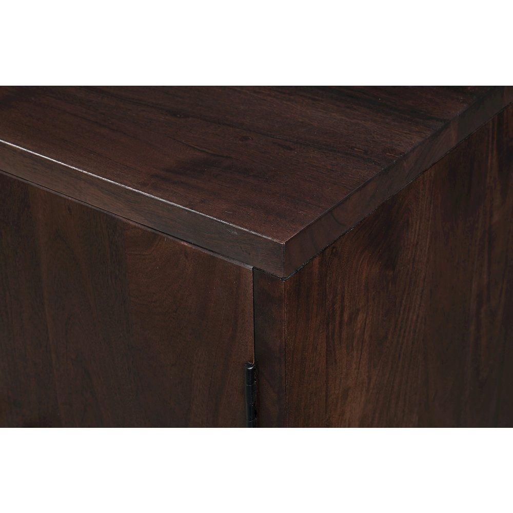 Linden Live Edge Solid Wood 3-drawer 4-door Sideboard. Picture 8