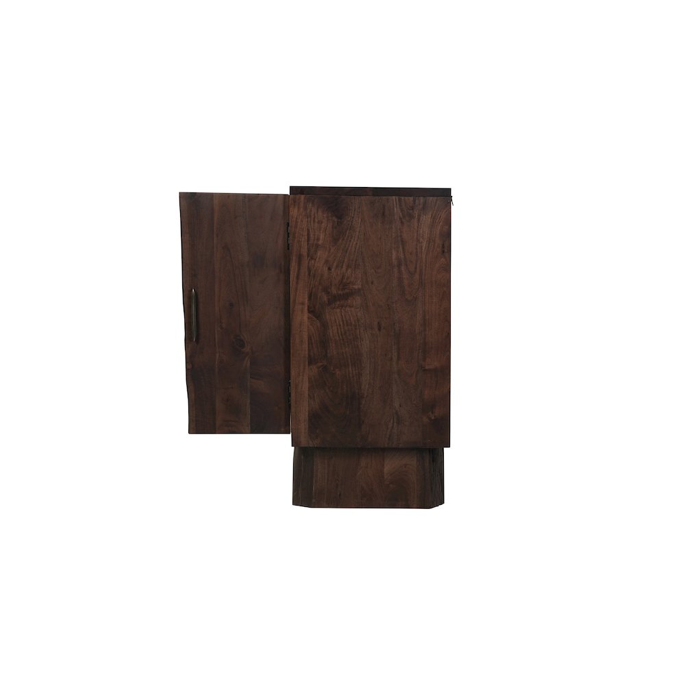 Linden Live Edge Solid Wood 3-drawer 4-door Sideboard. Picture 6