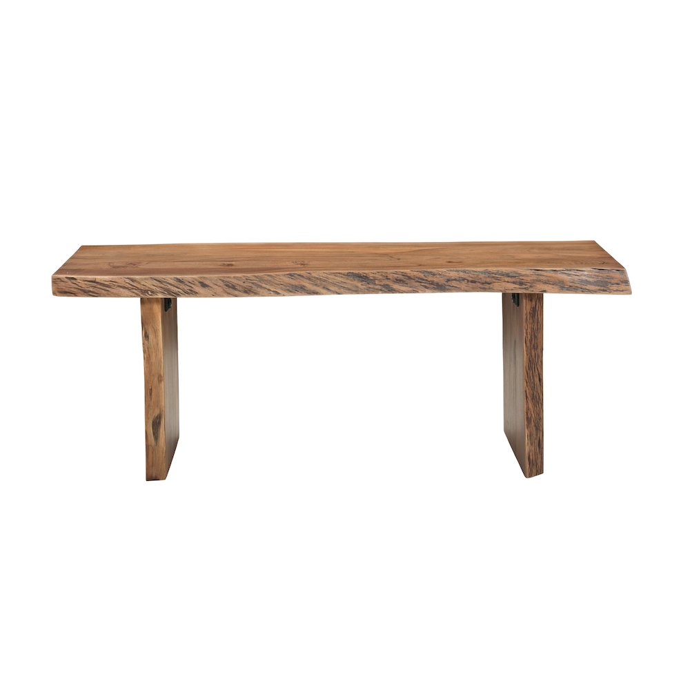 Linden 6-piece Solid Wood Live Edge Dining Set. Picture 12
