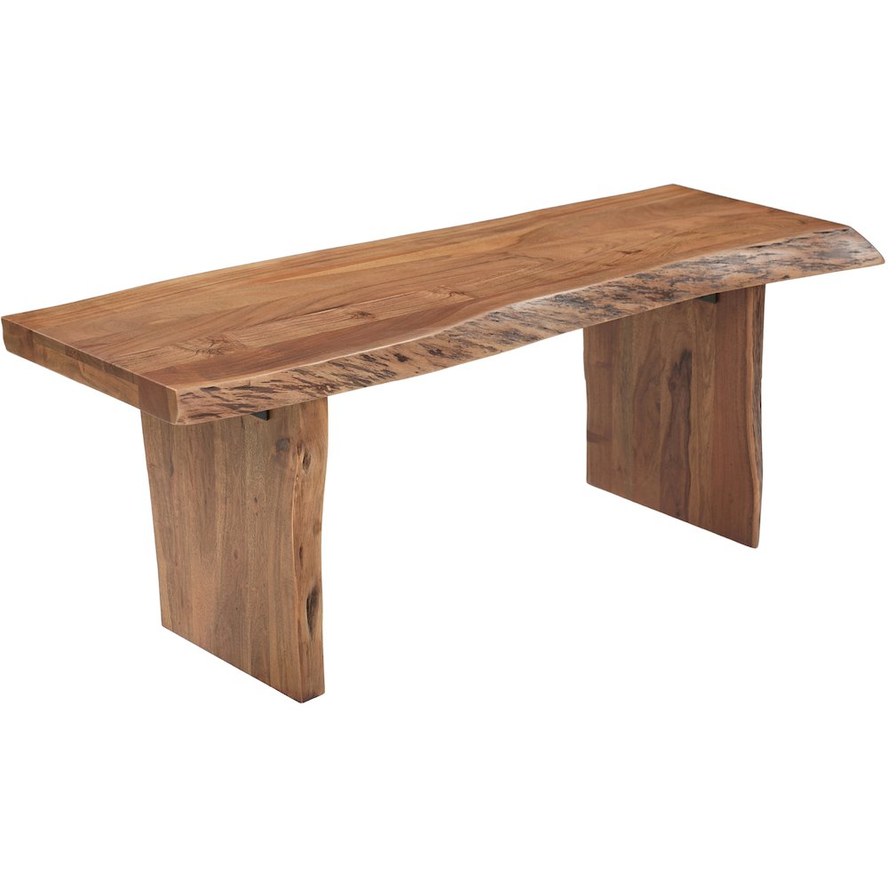 Linden 6-piece Solid Wood Live Edge Dining Set. Picture 11