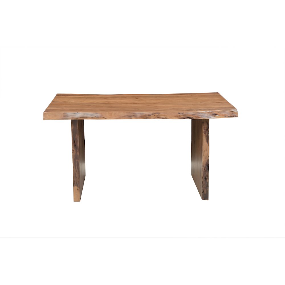 Linden 7-piece Solid Wood Live Edge Dining Set. Picture 3