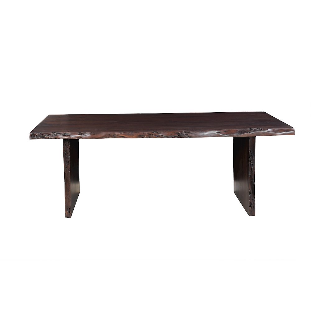 Linden 7-piece Solid Wood Live Edge Dining Set. Picture 3